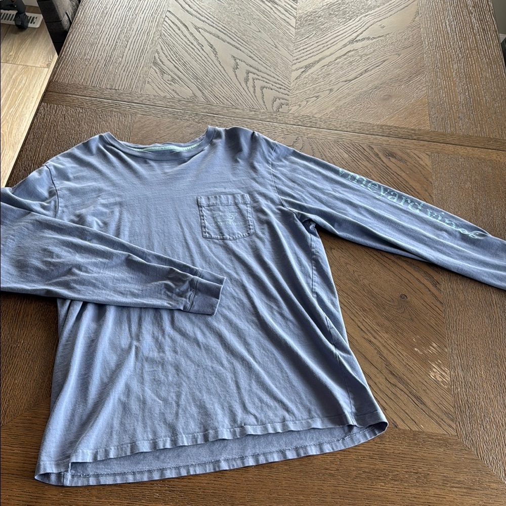 Vineyard Vines Gray Long Sleeve Tee